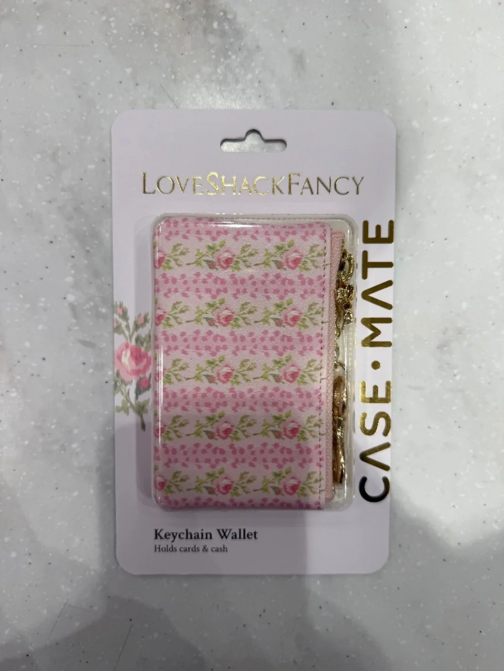 LoveShackFancy × Target - Case-Mate Blooming Heirloom Zipper Coin Purse